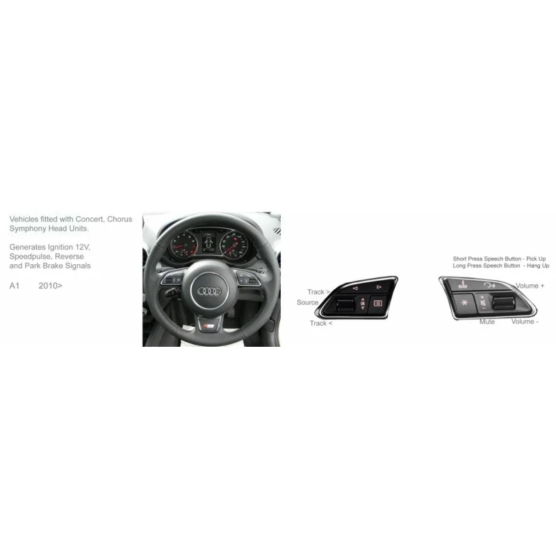 Mandos volante Audi A1 8X año 2010
