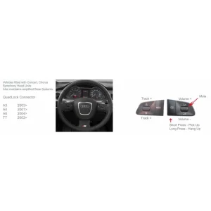 Mandos volante de Audi A3, A4, A6, TT,