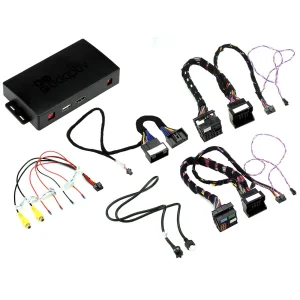 ADVM AU5, Interface conectar cámara trasera y delantera Audi A1 8X, año 2010