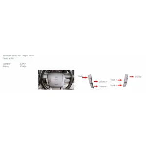 CTSCT006.2 Interface mandos volante Citroen Jumper, Relay