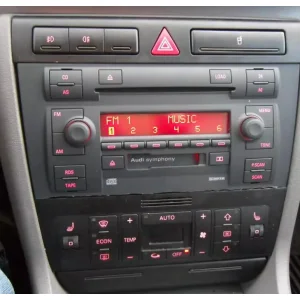 radio Audi A4, año 1999 al 2001, con radio Symphony