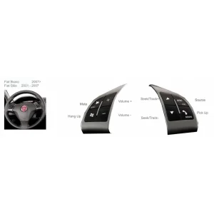 CTSFA005.2 Interface mandos volante, Fiat Bravo 2007 2014, Fiat Stilo 2001 2007