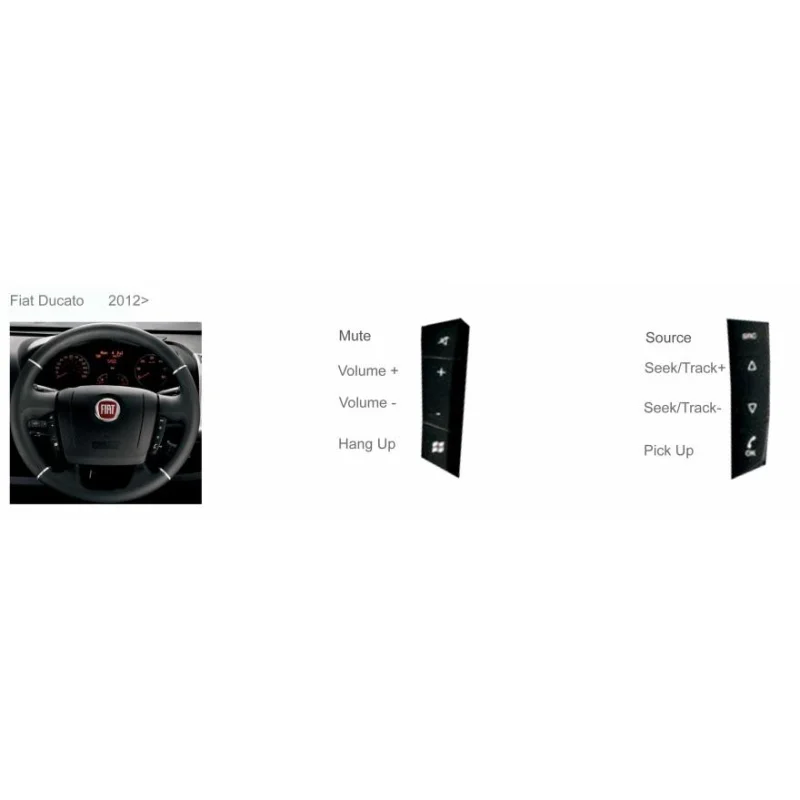 CTSFA010.2 Interface mandos volante para Fiat Ducato año 12/14