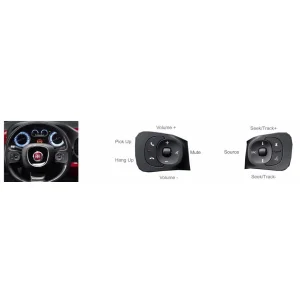 CTSFA011.2 Interface mandos volante Fiat Ducato, 500L, Doblo y Dodge
