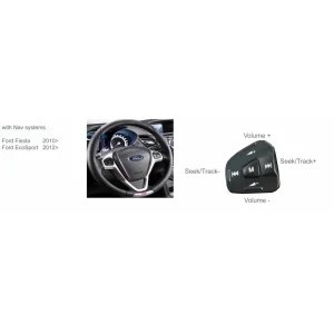 CTSFO005.2 Interface mandos volante Ford Fiesta del 2010 al 2012