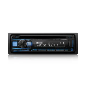 Alpine CDE 203BT, Radio 1DIN con CD, USB y Bluetooth
