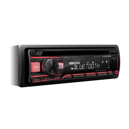 Alpine CDE 203BT, Radio 1DIN con CD, USB y Bluetooth