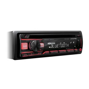 Alpine CDE 203BT, Radio 1DIN con CD, USB y Bluetooth