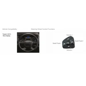 CTSFO015.2 Interface mandos volante Ford Fiesta y Transit del 2013
