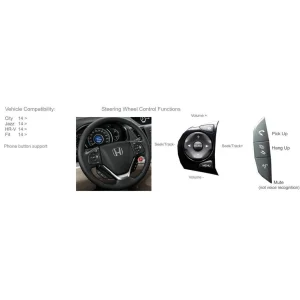 CTSHO008.2 Interface mandos volante Honda Jazz City Fit HR V año 2014