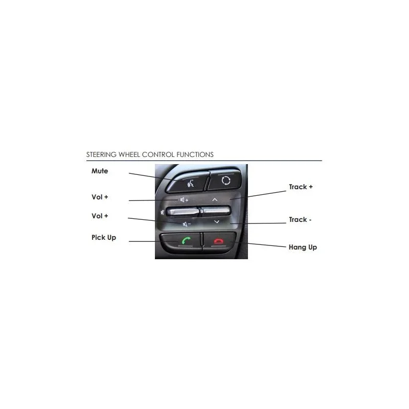 CTSHY016.2 Interface hyundai i20, i30, i4, Tucson, Kia Ceed, Optima, Sorento