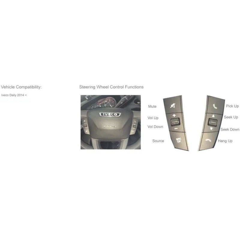 Interface mandos volante CTSIV002.2 Iveco Daily 2014