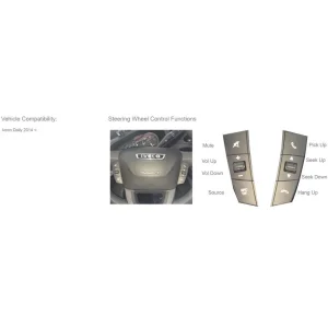 Interface mandos volante CTSIV002.2 Iveco Daily 2014