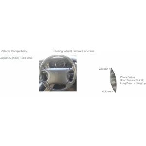 CTSJG001.2 Interface mandos volante Jaguar XJ8 año 1998 2003