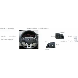 Interface mandos volante, Kia Ceed, Proceed, año 2007/2009, CTSKI001.2