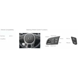 Interface mandos volante Kia Soul 2013 2019