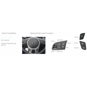 CTSKI00C.2 Interface mandos volante Kia sorento, Venga, Rio, Sportage