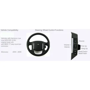 CTSLR002.2 Interface mandos volante Land Rover Discovery, Freelander