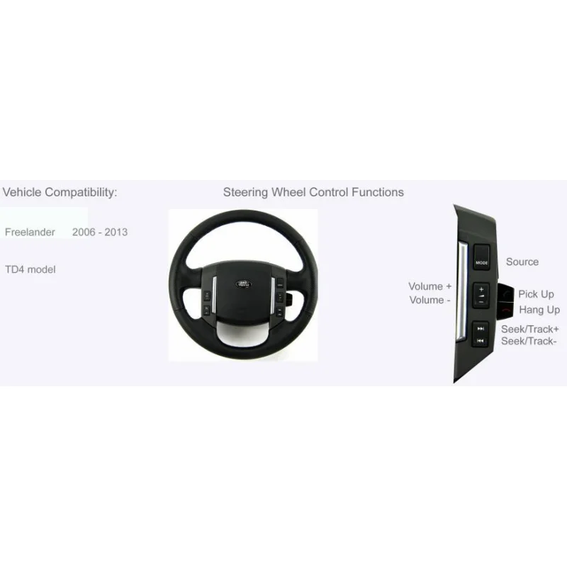 CTSLR004.2 Interface mandos volante Land Rover Freelander año 2003 2006