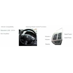 CTSMT005.2 Interface mandos volante Mitsubishi L200, Triton, Strada