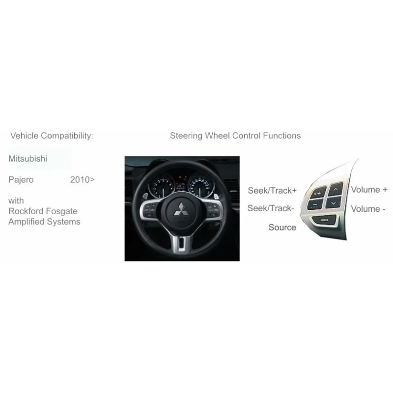 CTSMT007.2 Interface mandos volante Mitsubishi Pajero, Shogun, Montero