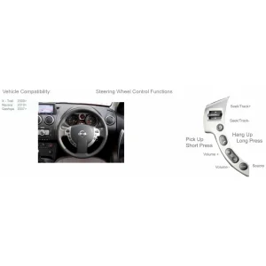 Connects2 CTSNS001.2, Interface mandos volante, Nissan Qashqai, X Trail, Roque, Micra