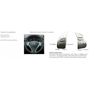 CTSS014.2 Interface mandos volante Nissan Navara, Frontier año 2015