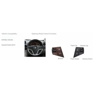 Interface mandos volante para Opel Antara del 2010 AL 2015