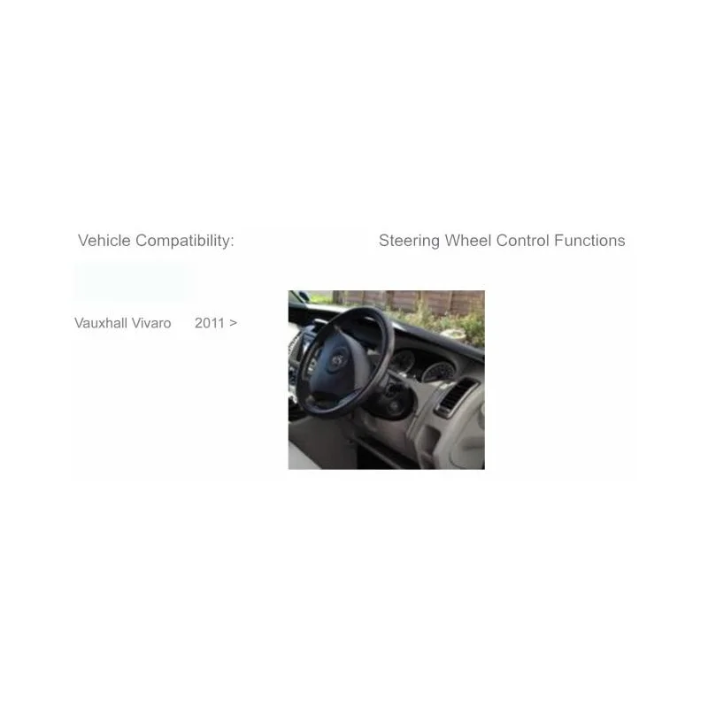 CTSOP005.2 Interface mandos volante para el Opel Vivaro del 2011