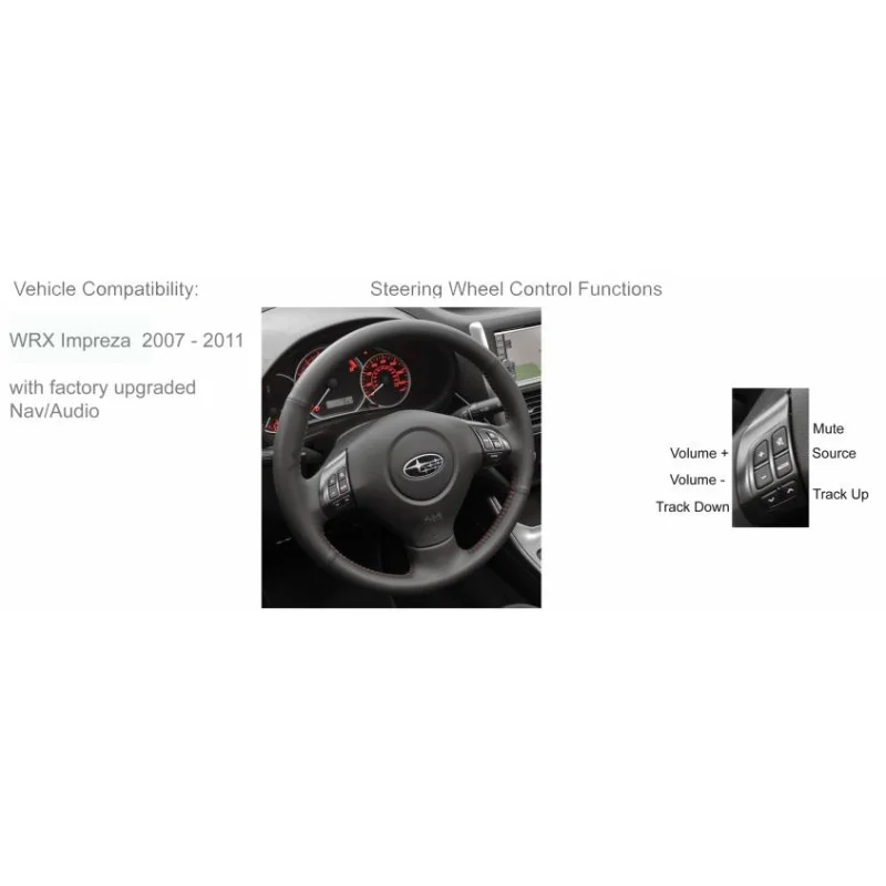 CTSSU003.2 Interface mandos volante Subaru Impreza, Forester