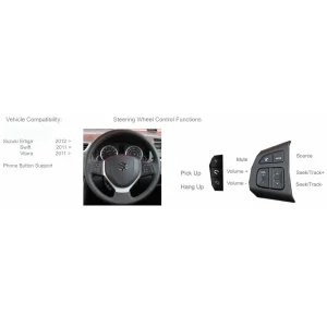 CTSSZ002.2, Interface mandos volante Suzuki Ertiga,Swift,Vitara