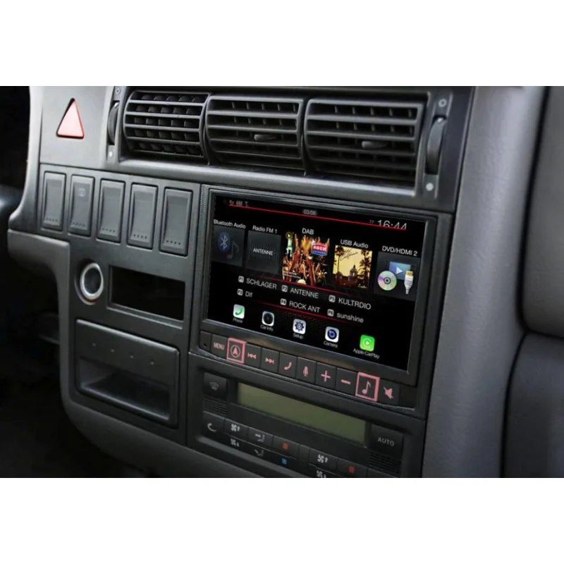 Alpine X703D F, Navegador 7" universal, iluminación variable