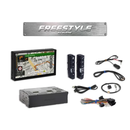 Alpine X703D F, Navegador multimedia 7" universal, iluminación variable