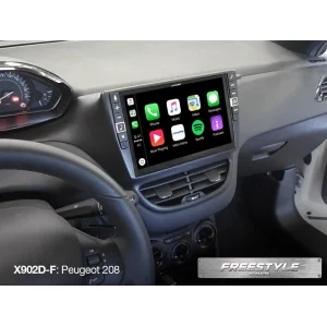 Alpine X903D F, Navegador multimedia 9" universal, iluminación variable