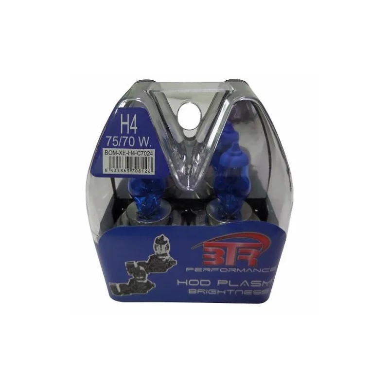 BOM XE H4 C7024, Bombilla halógena H4, 75/70W, 24V para camiones