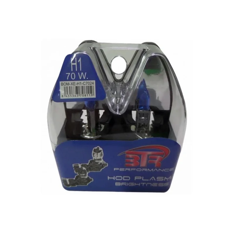 BOM XE H1 C7024, Bombilla halógena H1, 70W, 24V para camiones