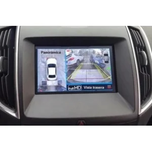 Sistema de ayuda para aparcar, 4 cámaras y grabación DVR.