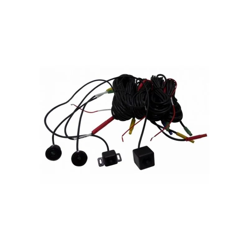 AMA120S, Sistema de seguridad de 4 cámaras de grabación DVR