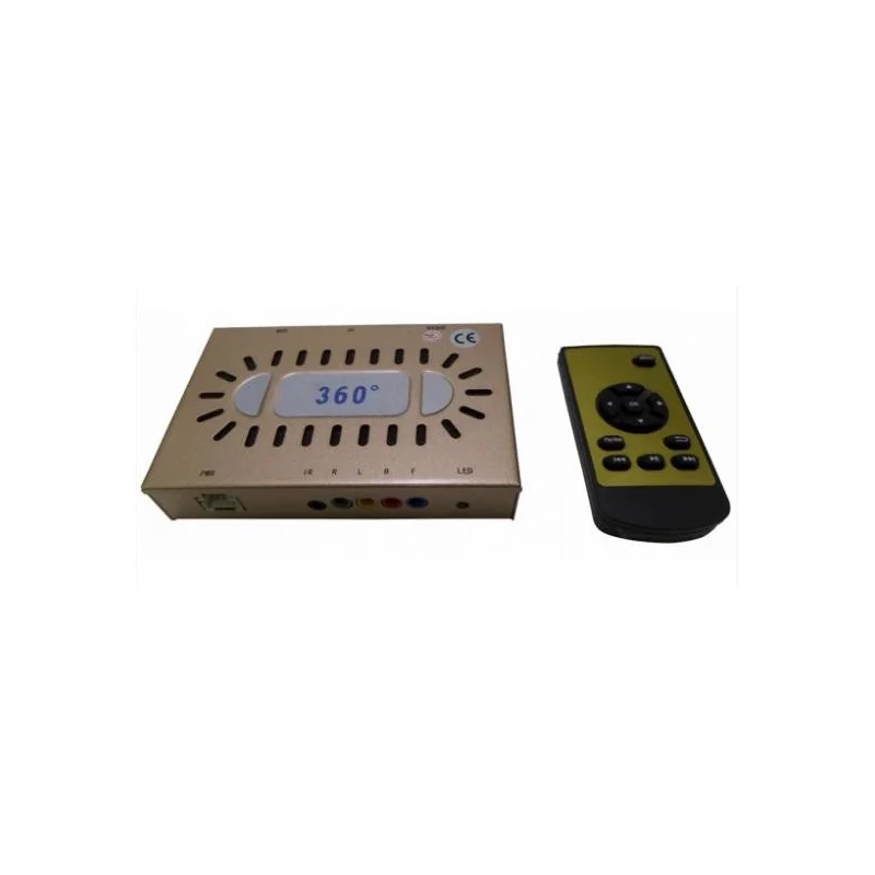 Sistema de seguridad con 4 cámaras y grabación DVR.