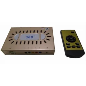 Sistema de seguridad con 4 cámaras y grabación DVR.