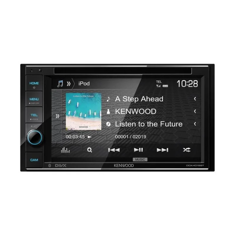 Kenwood DDX4019BT, Radio con pantalla 6,2", USB/CD/DVD, Bluetooth 