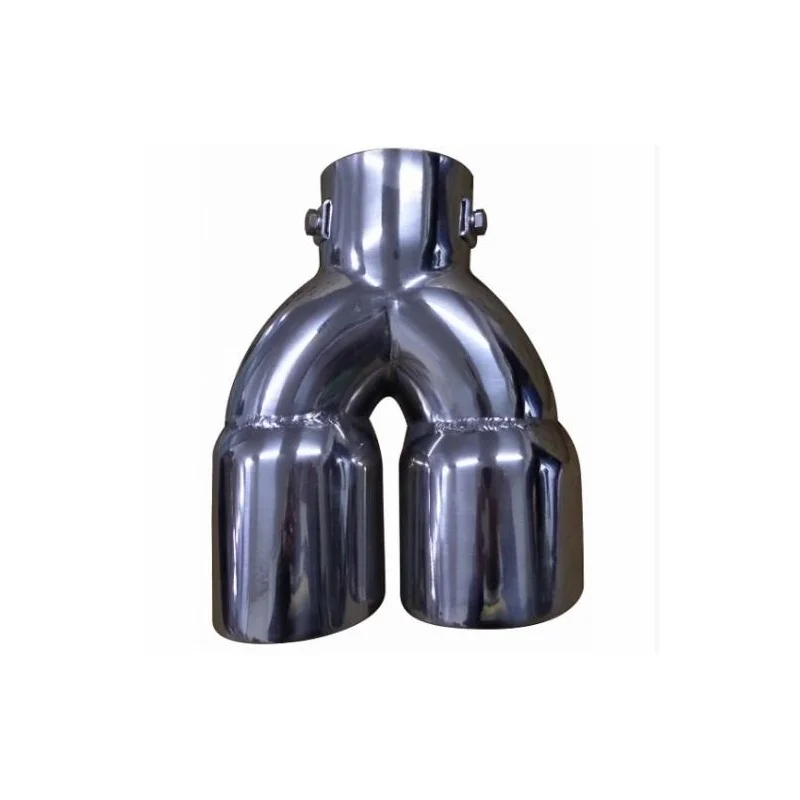 COL3041,cola de escape doble salida, lado derecho