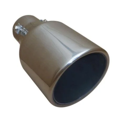 ACT COL 07, Embellecedor cola de escape acabado en acero Inox