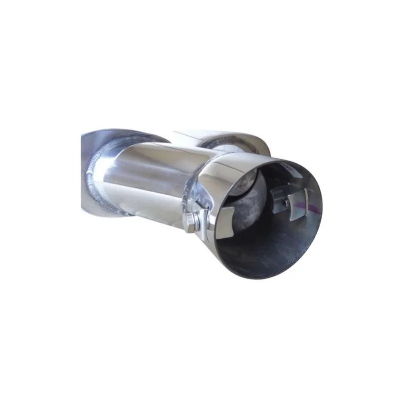 ACT COL 201, Cola de escape doble rectangular
