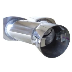 ACT COL 201, Cola de escape doble rectangular