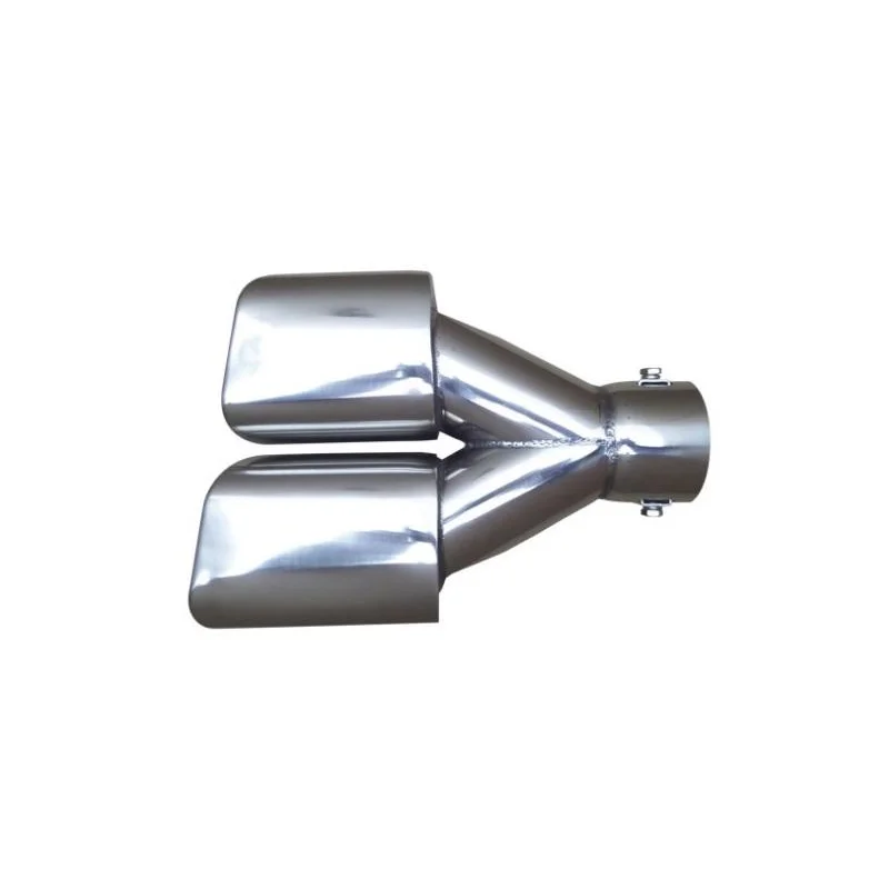 ACT COL 201, Cola de escape doble rectangular