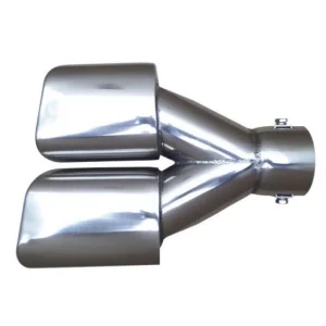 ACT COL 201, Cola de escape doble rectangular