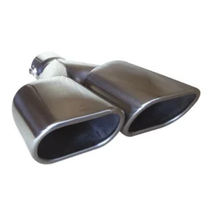ACT COL 201, Cola de escape doble rectangular
