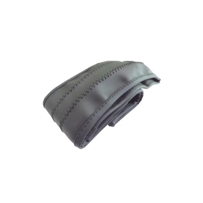 ACT VOL FUN 05, Funda universal de piel para volante 37 39cm, costura en negro