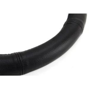 Funda universal para volante de 35 37 cm, acabado en cuero natural